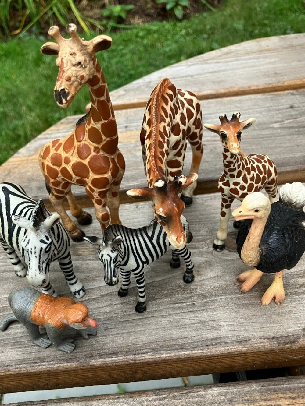 🦒 Retired Schleich Safari Animal Figure Lot 🦓 Wildlife Zoo Collectibles